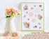 Whaline 12 Designs Spring Pattern Paper 24 Sheet Rose Floral Scrapbook Paper Pink Double-Sided Collection Decorative Craft Paper Folded Flat for C...
