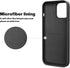 OTOFLY Designed for iPhone 13 Pro Max Case, Silicone Shockproof Slim Thin Phone Case for iPhone 13 Pro Max 6.7 inch (Black)...