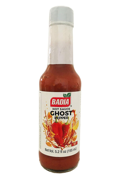 5.2 fl oz Bottle Ghost Pepper Hot Sauce Extra Hot/Salsa Super Picante Kosher...