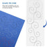 Free Motion Quilting Template Rulers Quilting Ruler with Quilting Frame 3mm for Domestic Sewing Machine with Stainless Steel Low Shank Ruler (D2)...