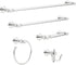 Delta VES50-PC Vessona Wall Mount Spring-Loaded Toilet Paper Holder Bath Hardware Accessory in Polished Chrome...
