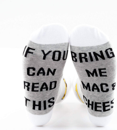 TSOTMO Pairs Mac Cheese Socks Mac Cheese Lovers Gift Novelty Mac and Cheese Socks For Food Lovers...