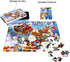 100 Piece Wooden Jigsaw Puzzle Merry Christmas Xmas Santa Claus Early Childhood Education Puzzle Wooden Cartoon Toys...
