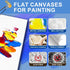 ESRICH Canvas Boards for Painting, 2 Pack Canvases for Painting 11x14 Cotton Primed Acid Free Blank Canvas Panels for Oil Paint, Watercolor, Acryl...