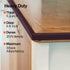 Baby Proofing Edge and Corner Guards, Safety Furniture Bumper with 3M Double-Sided Tape, Child Corner Protector for Fireplace, Table, Stair, Cabin...
