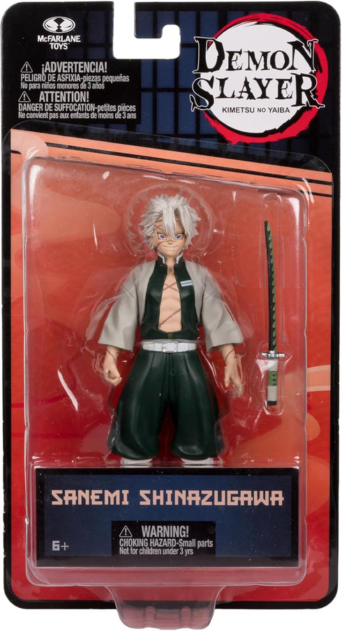 McFarlane Toys - Demon Slayer Sanemi Shinazugawa 5in Action Figure...