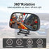 LivTee Blind Spot Mirror, Adjustable Mounted Blindspot Mirror HD Glass Wide Angle View, Side Rearview Mirror Universal, Black...