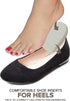 Felt Heel Cushion Pad 1/4" with Adhesive for Pain Relief - 6 Pairs...
