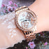 Weicam Women 3 Pc Simple Crystal Butterfly Watch Analog Quartz Wrist Watches Jewellery...