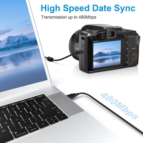 Replacement M340 Digital Camera Charger USB Camera Data Charging Cable Cord Compatible with Kodak M340, M341, M380, M381, M420, M530, M550, M575, ...