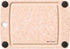 Epicurean All-In-One Cutting Board with Non-Slip Feet and Juice Groove, 10" × 7", Natural/Black...