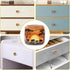 4pcs Drawer Pulls with Screws, Cabinet Knobs Drawer Handles, Bookcase Wardrobe Handle, Square, sunset pattern elephant silhouette...