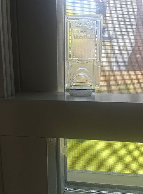 Safety Innovations - Childproof Your Windows and Sliding Doors with Our Window and Door Babyproof Safety Lock, (4-Pack)...
