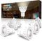 GU10 LED Light Bulbs, 3000K Warm White MR16 Dimmable GU10 Bulb Replacement for Recessed Track Lighting, 5W 500LM LED Bulbs 40° Spotlight for Kitch...