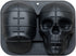 JETKONG Extra Large Silicone Skull Cake Mold Haunted Skull Baking Cake Pan for Halloween and Birthday Party...