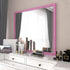 YENHOME 3"X590" Pink Wallpaper Border for Bulletin Board Self Adhesive Wallpaper Border Waterproof Mirror Frame Border Pink Bulletin Board Border ...