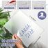 Gueevin 100 Sheets Extra Large Jumbo Transparent Sticky Notes Clear Self Sticky Notes, 2 Pads Notes Waterproof Translucent Paper, Office School Su...