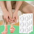 Nuanchu 36 Pcs Callus Cushions Callus Pads for Bottom of Foot Round Corn Cushions Pads for Feet Soft Adhesive Felt Corn Pads for Ball and Side of ...