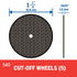 Dremel 540 Cut-off Wheels 1-1/4" x.063" Thick, 5 Pack...