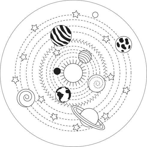 Celestial Embroidery Pattern Transfers (set of 10 hoop designs!)...