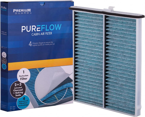 PureFlow Cabin Air Filter PC4103X | Fits 2014-2025 Mazda CX-5, 2014-2018 3, 2014-2021 6, 2014-2018 3 Sport, 2020 2...