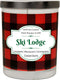 Ski Lodge, Buffalo Plaid 100% Soy Mahogany Candle Scented with Lavender, Mahogany, Cedar Wood Hand Poured in The USA...