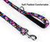 KISSBAK Dog Leash for Medium Dogs - Comfortable Padded Handles,Premium Floral Sunflower Dog Training Leash,Walking Lead for Dogs (Floral, Medium (...