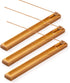 3 Pieces Bamboo Wood Incense Holder for Sticks with Adjustable Angle, Incense Burner with Ash Catcher, 9.8 Inches...