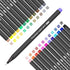 Fineliner Pens, Set of 24 Fineliners, 0.4 mm Tips Fine Point Markers, Assorted Art Pens, Water-Based Fine Tip Markers for Drawing, Sketching, Jour...