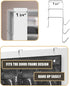 Over The Door Shoe Organizer - Space Saving Shoe Rack for Closet Door with 24 Pockets and Hook, Shoe Holder Back of Door Organizers for Shoes, Han...