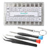 bayite Eyeglass Repair Kit Sunglass Glasses Repair Kit with Screws Assorted Tweezers Screwdriver Nuts Stainless Steel Screws Tool for Watch 1000Pc...