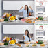 Stainless Steel Dumpling Ravioli Maker Press,AUAM 2 Pack Pierogi Mold - Wonton Mould, Easy-tool for Dumpling Wrapper Dough Stamp Cutter Pastry Pie...