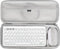 Aproca Grey Hard Travel Storage Case, for Logitech K380 Multi-Device Bluetooth Keyboard and Logitech Pebble M350 / i345 Mouse...