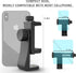 Universal Phone Tripod Mount Adapter with ?ireless Camera Remote, Cell Phone Holder with Adjustable Clamp for Selfie Stick Monopod Compatible with...