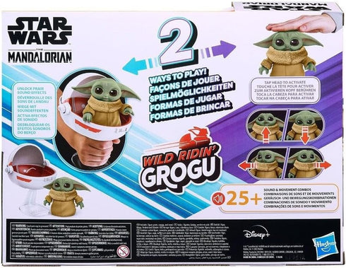 STAR WARS Wild Ridin' Grogu, The Child Animatronic Toy, Over 25 Sound and Motion Combinations, Toy for Kids Ages 4 and Up...