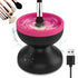 Reiyu Makeup Brush Cleaner Machine, Efficient Electric Makeup Brush Cleaner, Automatic Spinning Make Up Brush Cleaner Fit for All Size Cosmetic Br...
