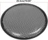 10 inch Speaker Grill, Blck Subwoofer Metal Steel Mesh Speaker Cover, Waffle Protector Guard, Decorative Car Audio Grille with 4 pcs Grills Clamps...