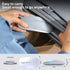 Wireless Bluetooth Mouse, Rechargeable LED Dual Mode Mouse (Bluetooth 5.2 and USB Receiver) Portable Silent Mouse,for Laptop/Desktop/Tablet(White)...