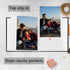 Small Photo Album 4x6 100 Pockets Leather Cover Picture Book Holds 4x6 Photos for Wedding, Baby, Family, Graduation...