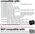 AC-PW20 AC Power Adapter NP-FW50 Dummy Battery Compatible with Cameras Sony Alpha ZV-E10 A7 A7R A7S A7II A7RII A7SII A6500 A6400 A6300 A6100 A6000...