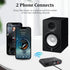 NFC Enabled Bluetooth Audio Receiver, Bluetooth 5.2 Wireless Audio Adapter for Home Stereo/Car Stereo/AV Receiver/Headphone/Speaker, Handsfree Cal...
