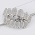 JINAO Grillz Grills for Your Teeth Simulated Diamond Teeth Grillz with Extra Molding Bars Included 18K Gold Plated All Iced Out Cubic Zirconia Gol...
