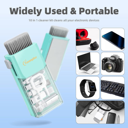 Electronics Keyboard Repair Kit with 3 in 1 Earbud Cleaner Pen, Camera Lens Pen, Suit for iPad, iPhone, Cell Phone......