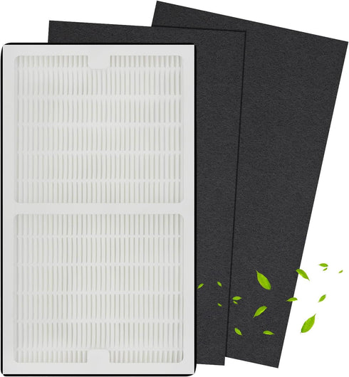 Replacement Idylis Filter C for Idylis Air Purifier IAF-H-100C, IAP-10-200, IAP-10-280 Model, Idylis C True Hepa Filter & 2 Activated Carbon Pre-F...