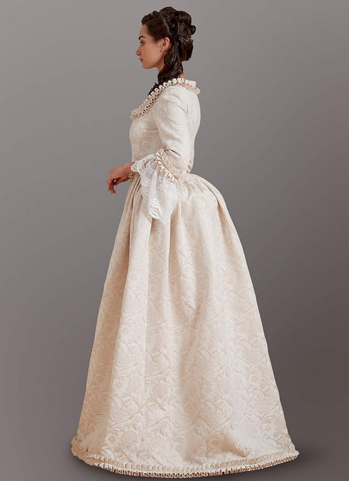 McCall Pattern Company McCall's Women's Victorian Costume Dress and Jacket, Sizes 14-22 Sewing Pattern, White...