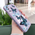 for Samsung Galaxy S20 Case Creative Flower Pattern Design Dropproof Slim Protective for Galaxy S20 Phone Cover 6.2 inch-Aurora Butterfly Purple...