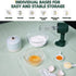 3 Speed Hand Mixer with Flex Edge Beaters-HM903 (Green)...