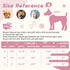 Pink Dog Collar and Leash Set for Medium Dogs Soft and Breathable of 90% Rayon from Bamboo and 10% Polyester Comfortable Skin-Friendly, Adjustable...