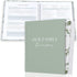 Recipe Book To Write In Your Own Recipes with 6 Custom Dividers - Blank Spiral DIY Personalized Family Cookbook Journal, Fits 118 Empty Recipe Tem...