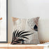 Mid Century Boho Pillow Covers 18x18 Set of 2, Modern Tropical Leaf Outdoor Decorations Throw Pillow Covers Bohemian Farmhouse Decorative Linen Cu...